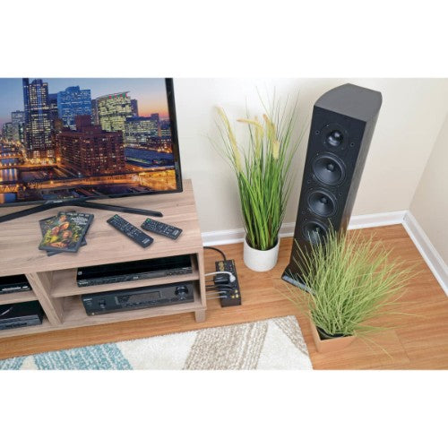 Tripp Lite ISOBAR6DBS surge protector Black 6 AC outlet(s) 120 V 72" (1.83 m)