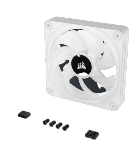 Corsair CO-9051005-WW computer cooling system Computer case Fan 4.72" (12 cm) White 1 pc(s)