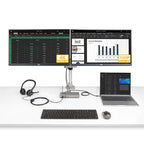 StarTech.com 101N-USBC-DOCK laptop dock/port replicator Wired USB 3.2 Gen 1 (3.1 Gen 1) Type-C Gray