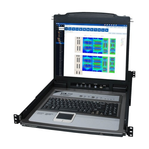 Tripp Lite B020-U08-19-K rack console 19" 1280 x 1024 pixels Black 1U