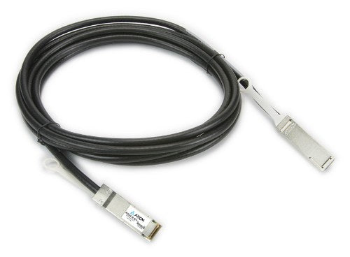 Axiom EX-QSFP-40GE-DAC-50CM-AX InfiniBand/fibre optic cable 19.7" (0.5 m) QSFP+ Black
