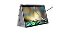 Acer Spin 3 SP314-55N-536K Intel® Core™ i5 i5-1235U Hybrid (2-in-1) 14" Touchscreen Full HD 8 GB LPDDR4x-SDRAM 512 GB SSD Wi-Fi 6 (802.11ax) Windows 11 Home Silver