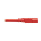 Tripp Lite P005-006-ARD power cable Red 70.9" (1.8 m) C14 coupler C13 coupler