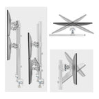 StarTech.com 6-MONITOR-ARM-A monitor mount / stand 32" Desk White