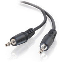 C2G 50ft 3.5mm Stereo M/M audio cable 600.4" (15.2 m) Black