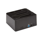 StarTech.com SDOCK2U313 storage drive docking station USB 3.2 Gen 2 (3.1 Gen 2) Type micro-B Black