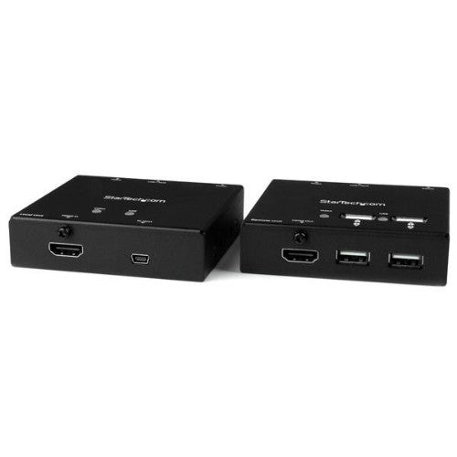 StarTech.com ST121USBHD AV extender AV transmitter & receiver Black