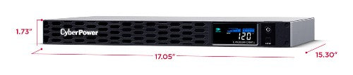 CyberPower CP1000PFCRM1U uninterruptible power supply (UPS) Line-Interactive 1 kVA 600 W 6 AC outlet(s)