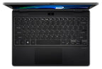 Acer TravelMate Spin B3 NX.VQWAA.005 laptop Intel® Celeron® N5100 Hybrid (2-in-1) 11.6" Touchscreen HD 4 GB DDR4-SDRAM 128 GB SSD Wi-Fi 6 (802.11ax) Windows 11 Pro Education Black