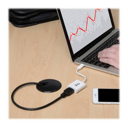 Tripp Lite U444-06N-HD-AM USB graphics adapter White