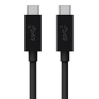 Belkin F2CU052BT1M-BLK USB cable USB 3.2 Gen 1 (3.1 Gen 1) 39.4" (1 m) USB C Black