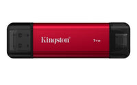 Kingston Technology Dual Portable 1 TB USB Type-A / USB Type-C 3.2 Gen 2 (3.1 Gen 2) Black, Red