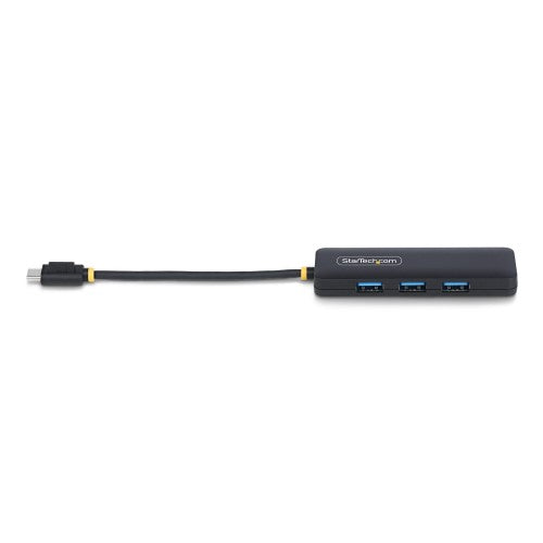 StarTech.com H5C4A-USB-HUB interface hub USB 3.2 Gen 1 (3.1 Gen 1) Type-C 5000 Mbit/s Black
