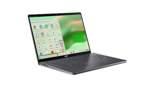 Acer Chromebook Enterprise Spin 714 CP714-2WN-53TY Intel® Core™ i5 i5-1335U 14" Touchscreen WUXGA 16 GB LPDDR4x-SDRAM 256 GB SSD Wi-Fi 6E (802.11ax) ChromeOS Gray