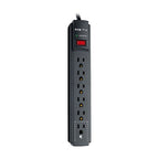 Tripp Lite TLP606B surge protector Black 6 AC outlet(s) 120 V 70.9" (1.8 m)