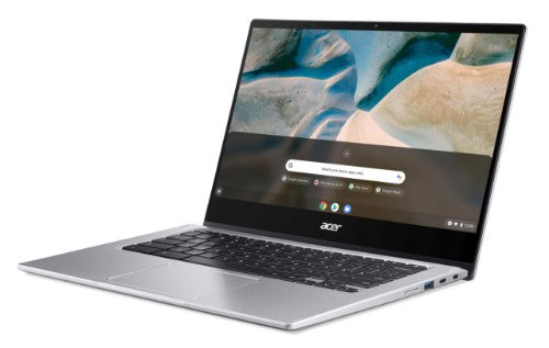 Acer Chromebook CP514-1HH-R0TW AMD Ryzen™ 5 3500C 14" Touchscreen Full HD 8 GB DDR4-SDRAM 128 GB eMMC Wi-Fi 5 (802.11ac) ChromeOS Silver