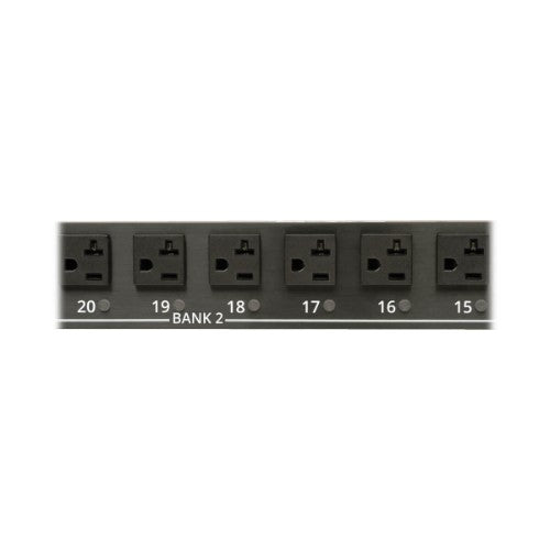 Tripp Lite PDUMV30NETLX power distribution unit (PDU) 24 AC outlet(s) 0U Black