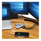 Tripp Lite U442-DOCK8G-GG laptop dock/port replicator Wired USB 3.2 Gen 1 (3.1 Gen 1) Type-C Black, Gray