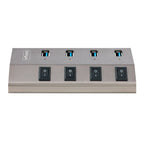 StarTech.com 5G4AIBS-USB-HUB-NA interface hub USB 3.2 Gen 1 (3.1 Gen 1) Type-B 5000 Mbit/s Gray