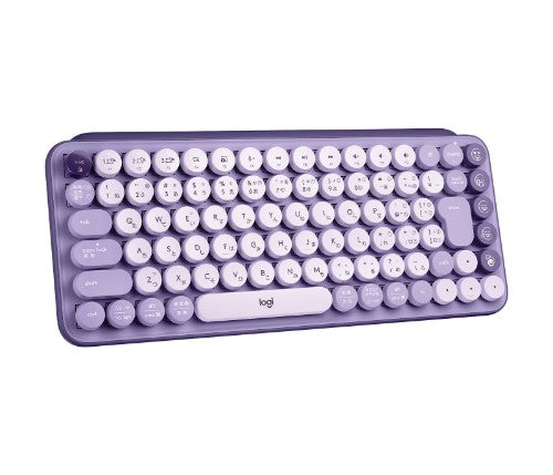 Logitech POP Keys keyboard Universal Bluetooth QWERTY English Purple