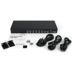 StarTech.com SV831DVIU KVM switch Rack mounting Black