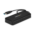 StarTech.com USBA2DPGB laptop dock/port replicator Wired USB 3.2 Gen 1 (3.1 Gen 1) Type-A Black
