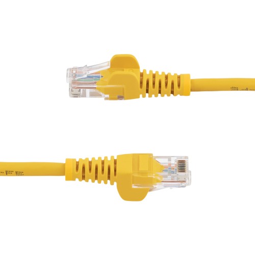 StarTech.com 10 ft Yellow Snagless Category 5e (350 MHz) UTP Patch Cable networking cable 120.1" (3.05 m)