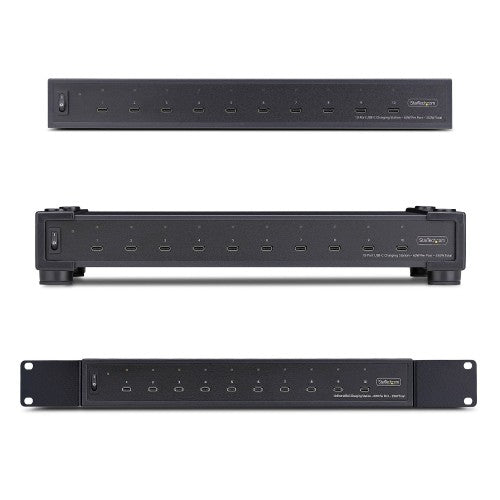 StarTech.com 10N-CHARGING-STATION mobile device charger Universal Black AC Indoor