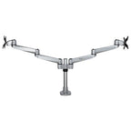 StarTech.com ARMDUALPS monitor mount / stand 27" Desk Silver