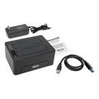Tripp Lite U339-002 storage drive docking station Black