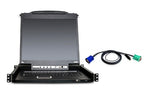 ATEN CL5708NUKIT KVM switch Rack mounting Black