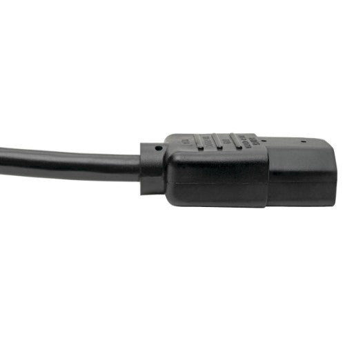 Tripp Lite P004-002-5 power cable Black 24" (0.61 m) C14 coupler C13 coupler