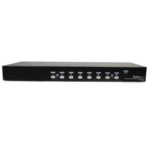 StarTech.com SV831DUSBAU KVM switch Rack mounting Black