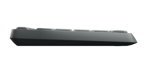 Logitech MK235 keyboard Mouse included Home/Office RF Wireless French Gray