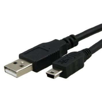 Lantronix 500-205-R USB cable USB 2.0 59.1" (1.5 m) USB A Mini-USB B Black