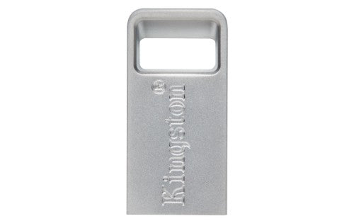 Kingston Technology DataTraveler Micro USB flash drive 256 GB USB Type-A 3.2 Gen 1 (3.1 Gen 1) Silver