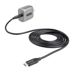 StarTech.com WCH1C30 mobile device charger Laptop, Smartphone, Tablet Black, Gray AC Fast charging Indoor