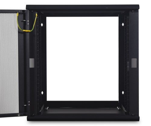 APC AR112 rack cabinet 12U Wall mounted rack Black