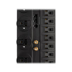 Tripp Lite TLP1208SAT surge protector Black 12 AC outlet(s) 120 V 94.5" (2.4 m)