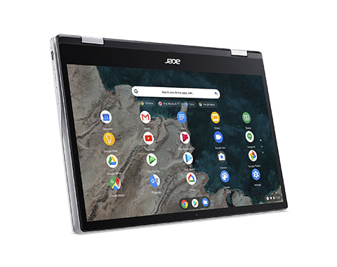 Acer R841T-S5VA Qualcomm Snapdragon 7c Chromebook 13.3" Touchscreen Full HD 8 GB LPDDR4x-SDRAM 64 GB Flash Wi-Fi 5 (802.11ac) ChromeOS Gray