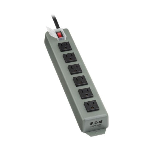 Tripp Lite 6SP surge protector Black 6 AC outlet(s) 120 V 70.9" (1.8 m)