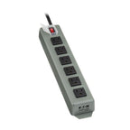 Tripp Lite 6SP surge protector Black 6 AC outlet(s) 120 V 70.9" (1.8 m)