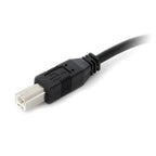 StarTech.com USB2HAB30AC USB cable USB 2.0 354.3" (9 m) USB A USB B Black