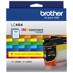 Brother LC404YS ink cartridge 1 pc(s) Original Standard Yield Yellow