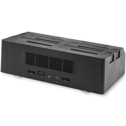 StarTech.com SDOCK4U313 storage drive docking station USB 3.2 Gen 2 (3.1 Gen 2) Type-C Black