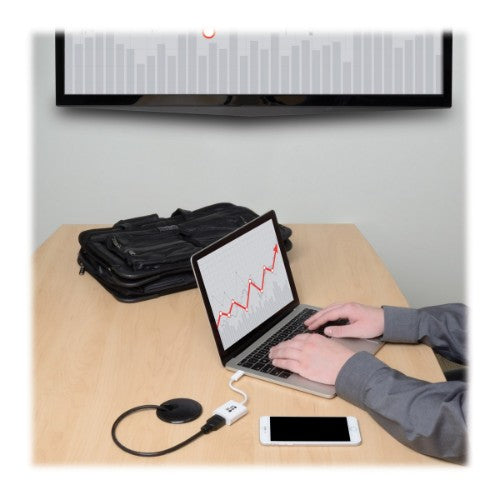 Tripp Lite U444-06N-HD-AM USB graphics adapter White