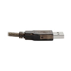 Tripp Lite U042-030 USB cable USB 2.0 359.8" (9.14 m) USB A USB B Black, Translucent