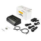 StarTech.com SDOCK4U313 storage drive docking station USB 3.2 Gen 2 (3.1 Gen 2) Type-C Black