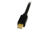 StarTech.com MDP2DVIMM6 video cable adapter 70.9" (1.8 m) Mini DisplayPort DVI-D Black