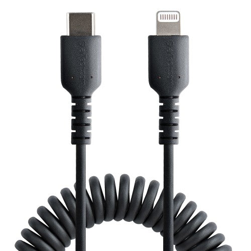 StarTech.com RUSB2CLT1MBC lightning cable 39.4" (1 m) Black